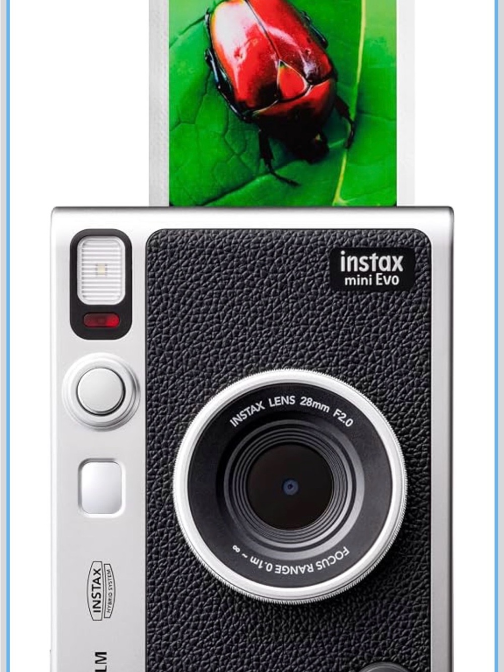 BRAND NEW FujiFilm instax mini evo Polaroid camera